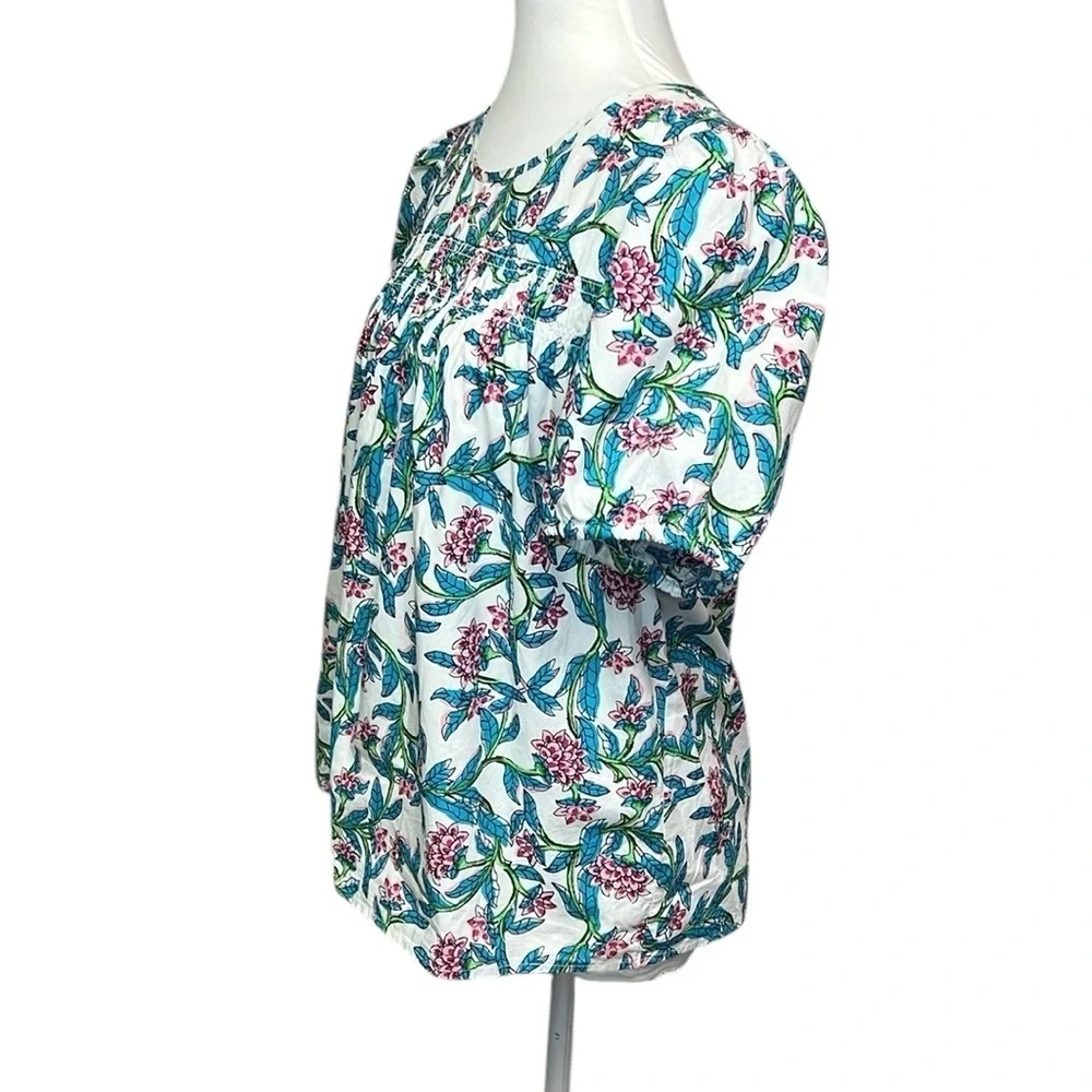 J Crew Floral Blouse - Picture 3 of 6